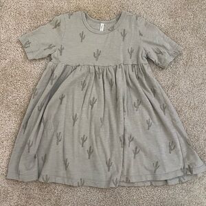 Cactus print Rylee + Cru 4-5Y Finn Dress